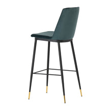 Load image into Gallery viewer, Evora Velvet Counter Stool (Set of 2)