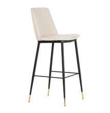 Load image into Gallery viewer, Evora Velvet Counter Stool (Set of 2)