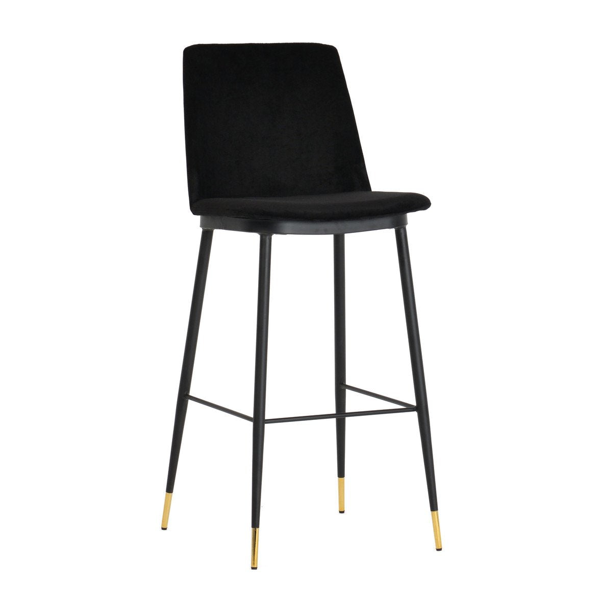 Evora Velvet Counter Stool (Set of 2)