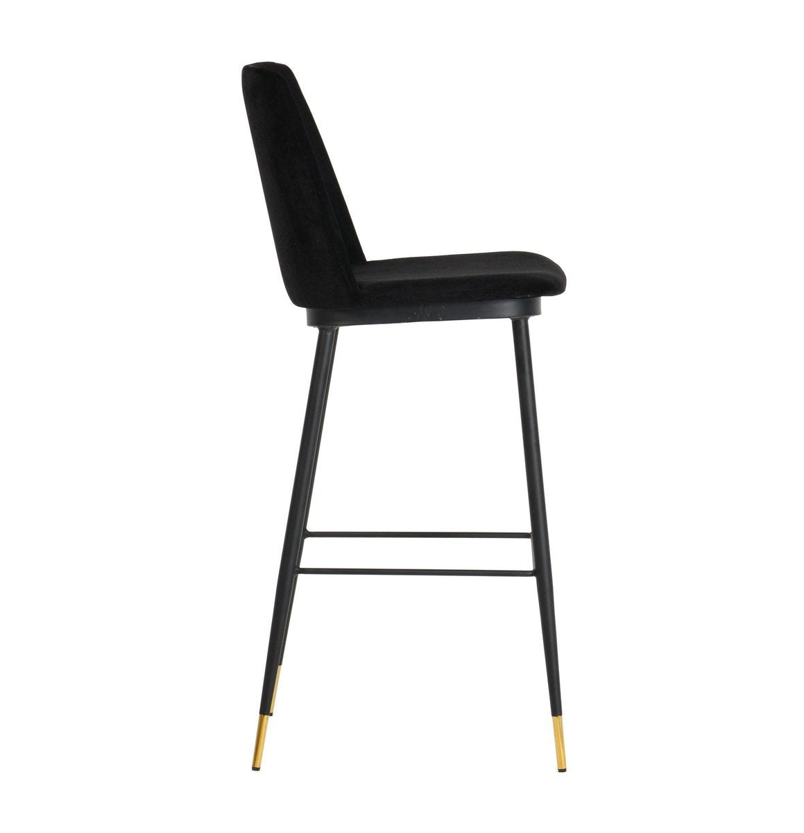 Evora Velvet Counter Stool (Set of 2)