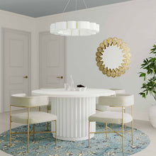 Load image into Gallery viewer, Kali 55&quot; White Round Dining Table