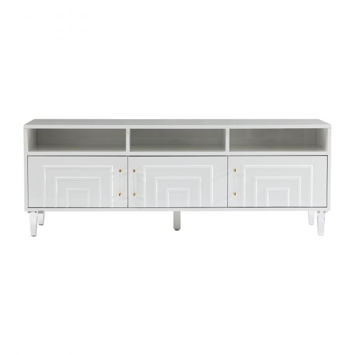 Famke Black Media Console