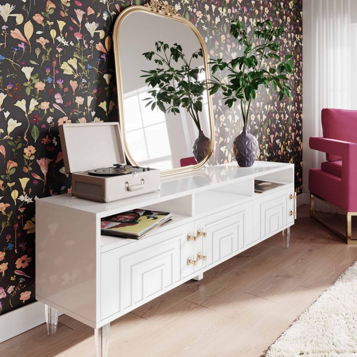 Famke Black Media Console
