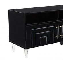 Load image into Gallery viewer, Famke Black Media Console