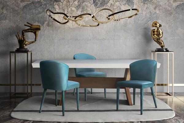 Metropolitan Velvet Chair