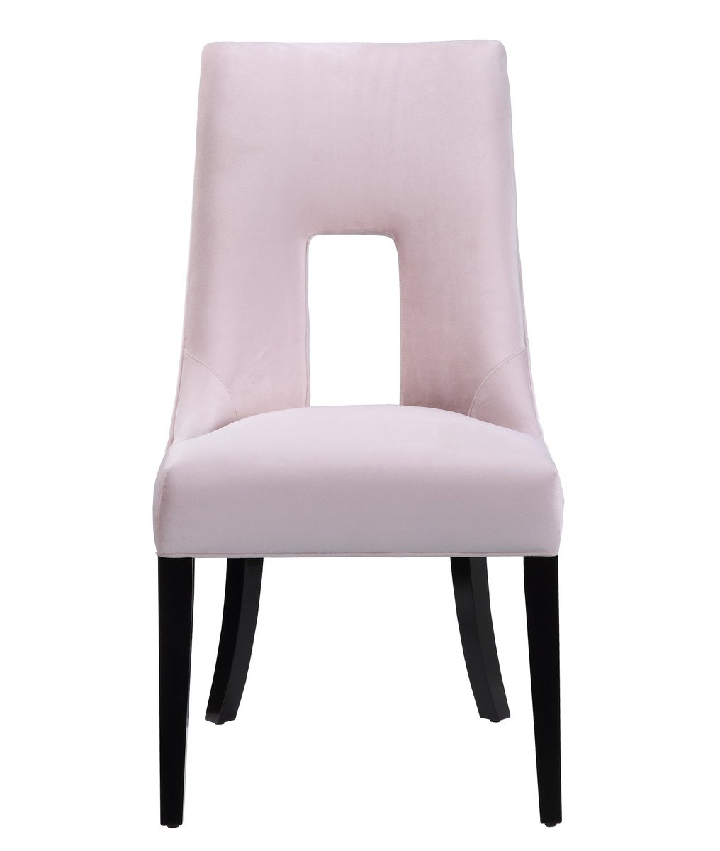Lipstick Velvet Dining Chair
