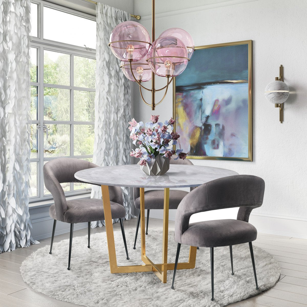 Rocco Velvet Dining Chair