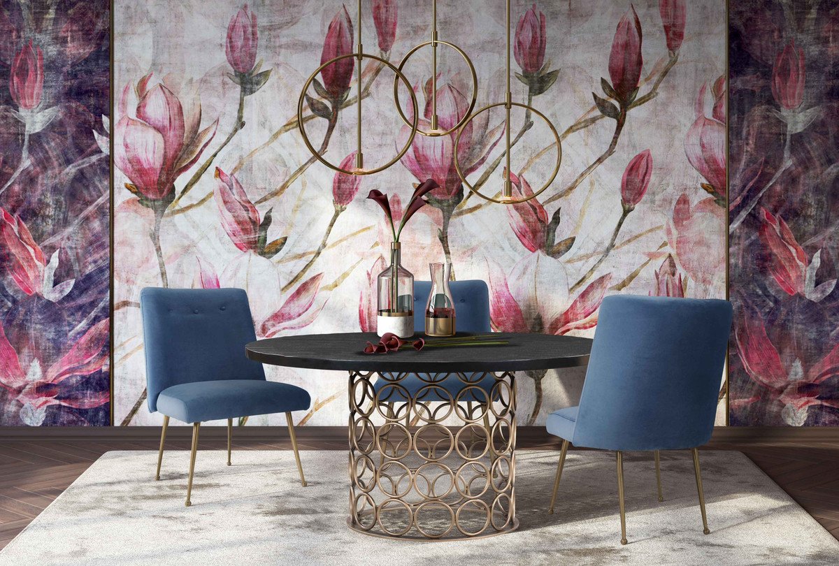 Batik Velvet Dining Chair