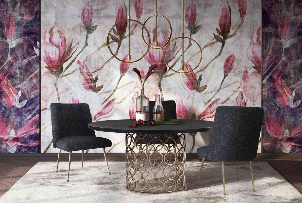 Batik Velvet Dining Chair