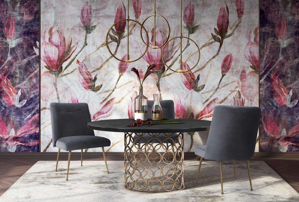 Batik Velvet Dining Chair