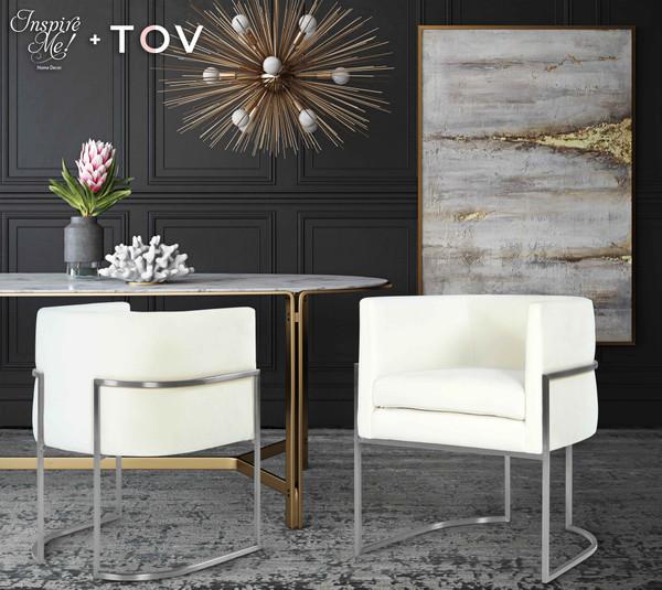 Giselle Velvet Dining Chair By Inspire Me! Home Decor