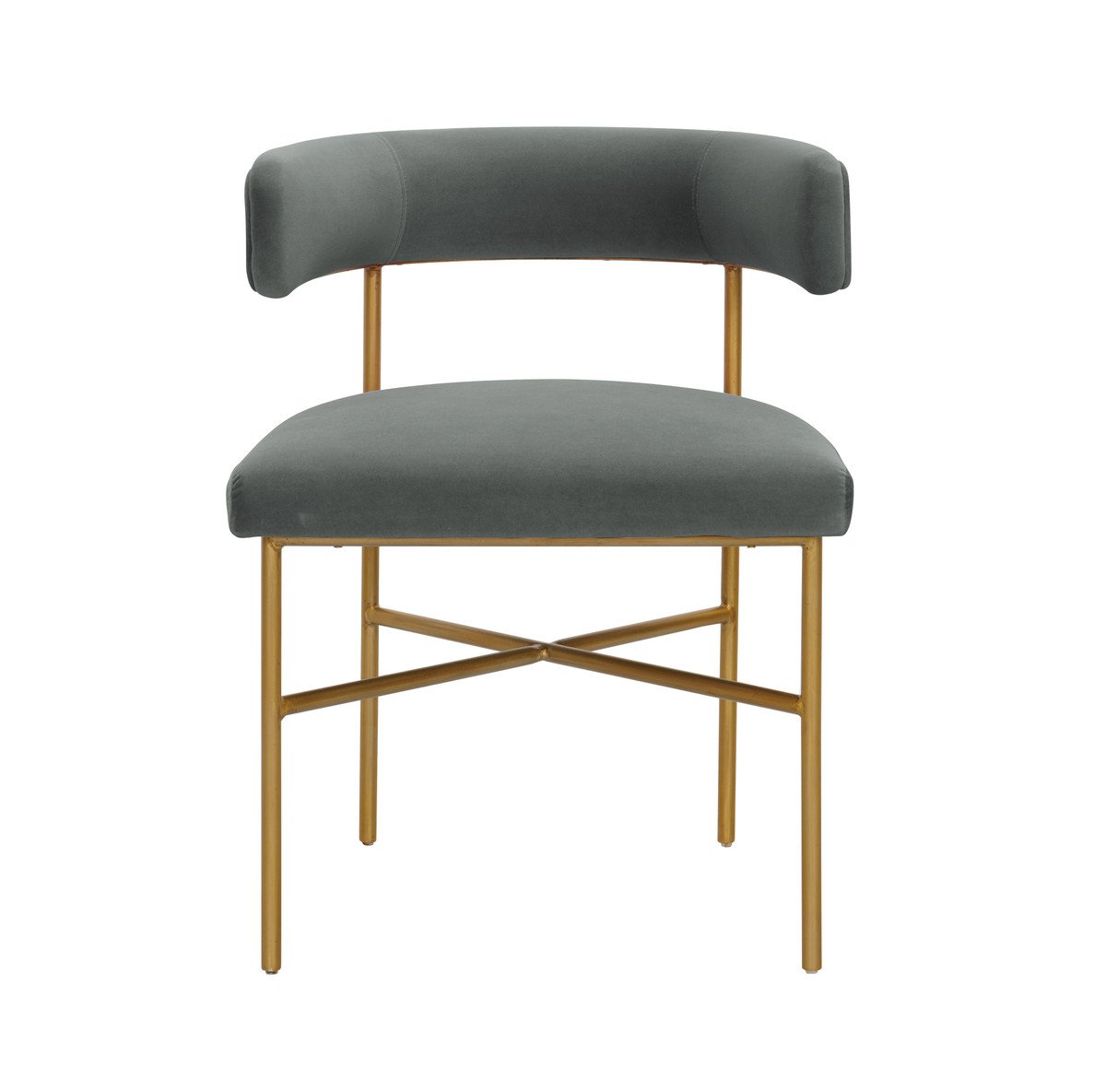 Kim Performance Velvet Chair