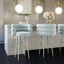 Load image into Gallery viewer, Betty Velvet Counter Stool