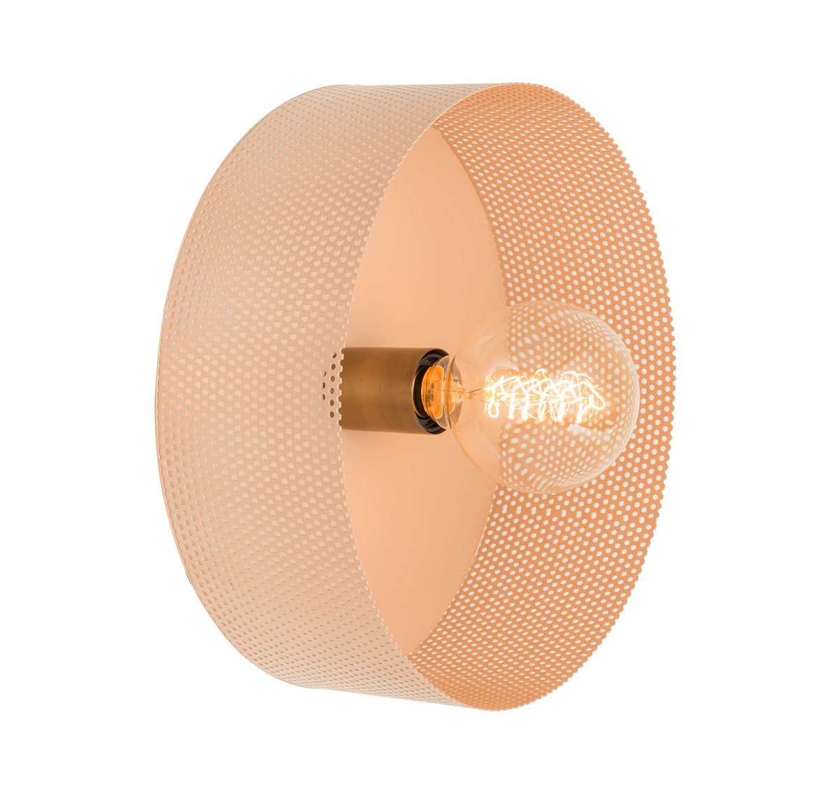 Mokhtar Blush Round Wall Sconce