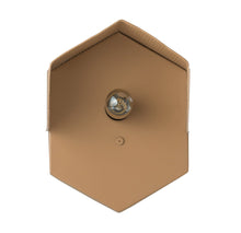 Load image into Gallery viewer, Mokhtar Tan Hexagon Wall Sconce