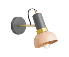 Load image into Gallery viewer, Juku Blush and Grey Wall Sconce