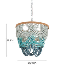 Load image into Gallery viewer, Jade Beaded Chandelier