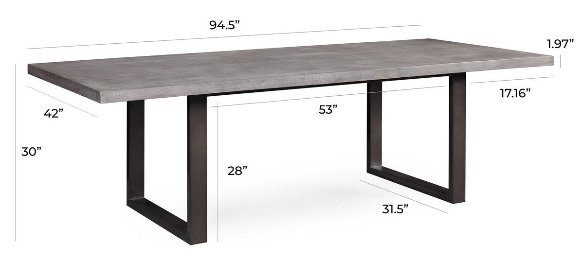Edna Concrete Table