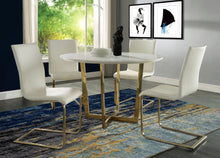 Load image into Gallery viewer, Maxim White Marble Dining Table