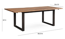 Load image into Gallery viewer, Carter Rustic Dining Table
