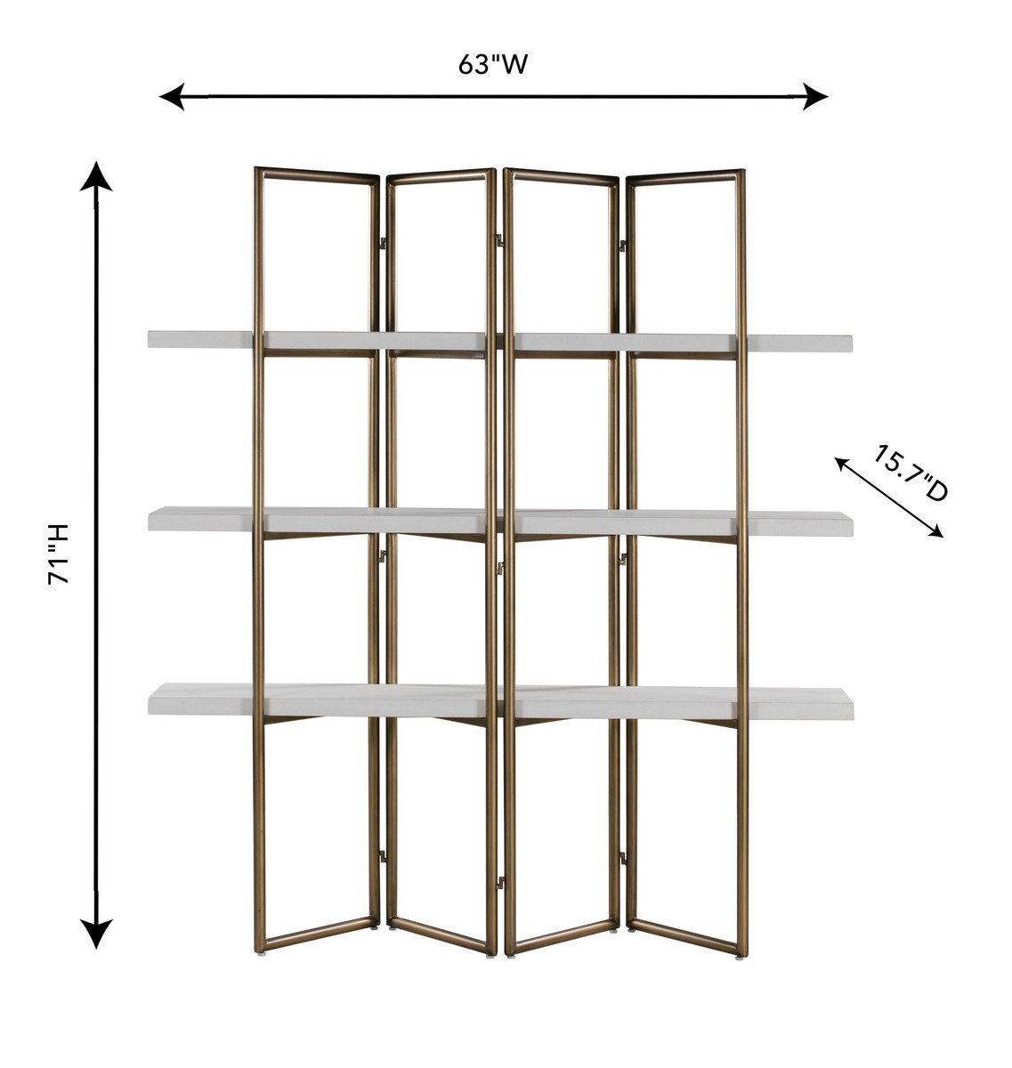 Kupa Concrete Bookcase