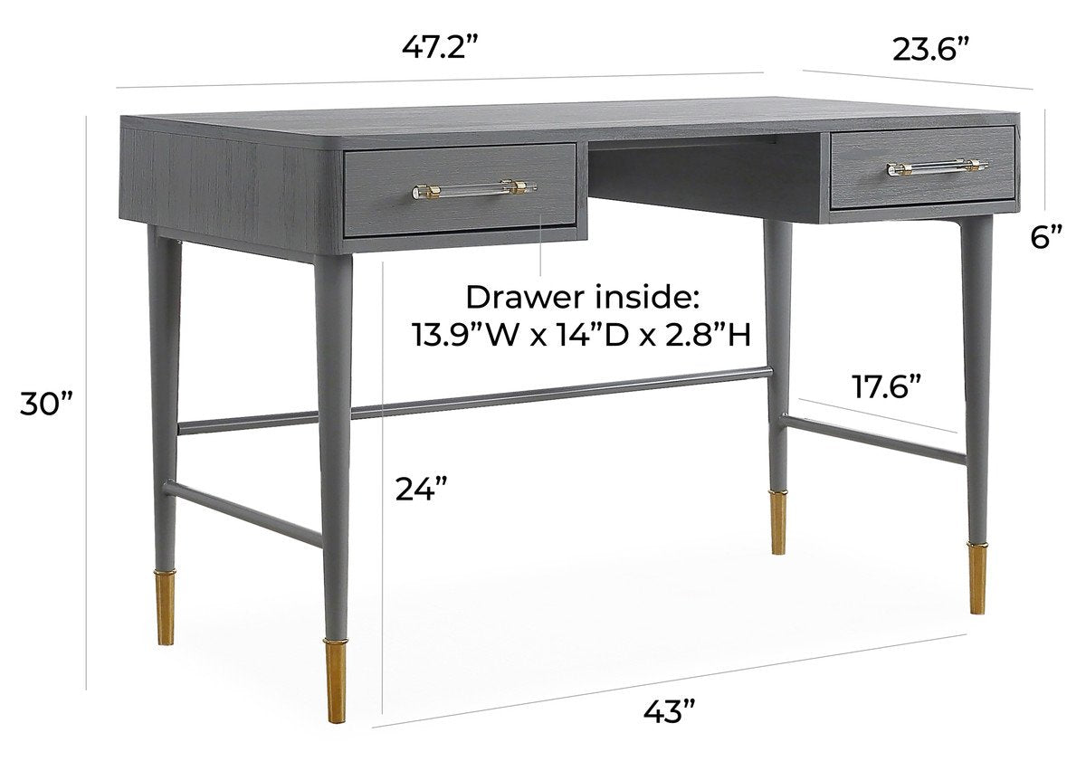 Talia Desk By Inspire Me! Home Decor