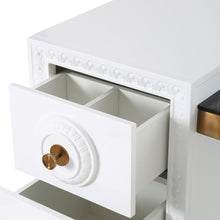 Load image into Gallery viewer, Bovey White Lacquer Desk