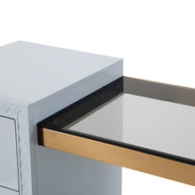 Load image into Gallery viewer, Bovey White Lacquer Desk