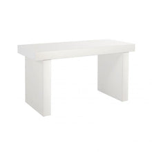 Load image into Gallery viewer, Clara Glossy White Lacquer Desk