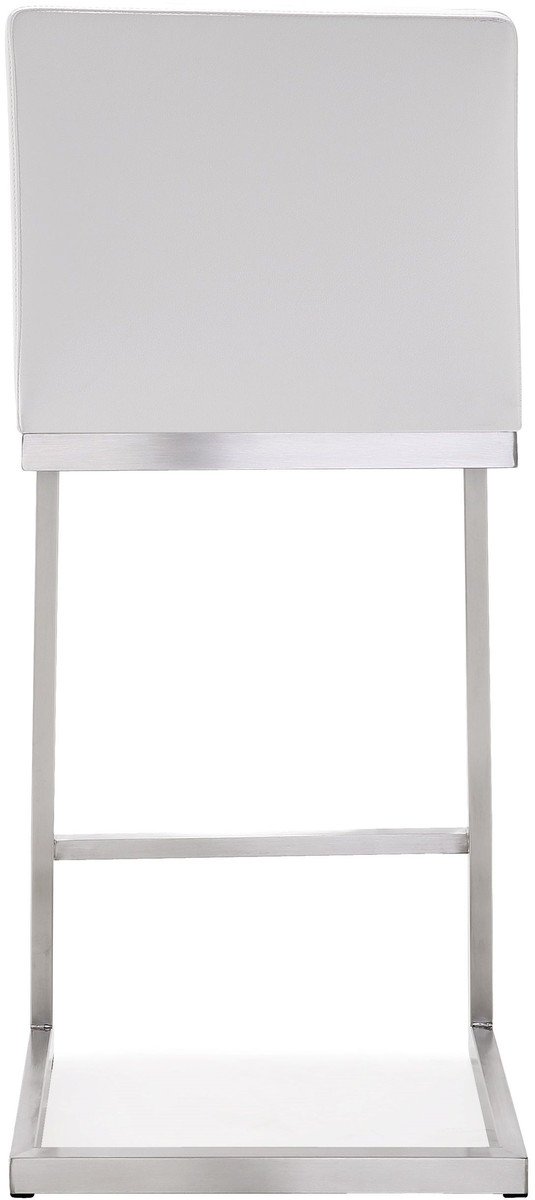 Parma Stainless Steel Counter Stool (Set of 2)