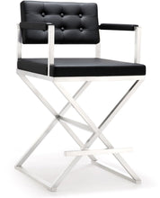 Load image into Gallery viewer, Director Steel Counter Stool