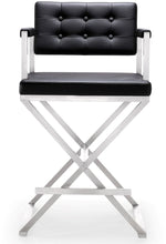 Load image into Gallery viewer, Director Steel Counter Stool
