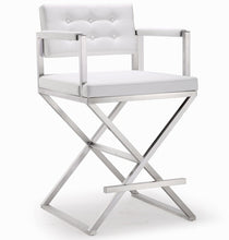 Load image into Gallery viewer, Director Steel Counter Stool