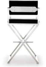 Load image into Gallery viewer, Director Steel Barstool