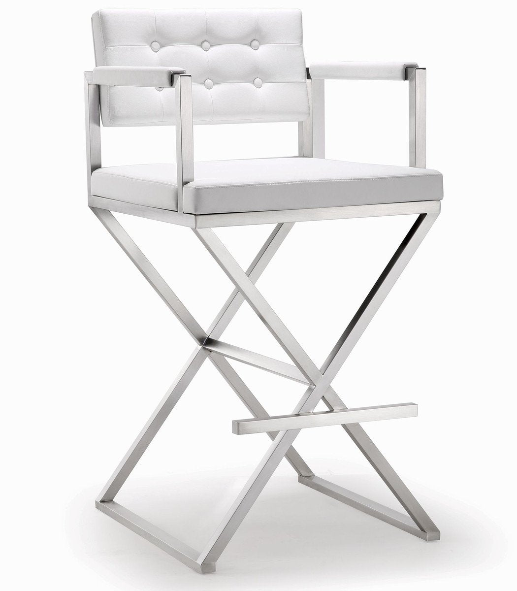 Director Steel Barstool