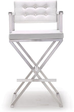 Load image into Gallery viewer, Director Steel Barstool