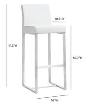 Load image into Gallery viewer, Denmark Steel Barstool (Set of 2)