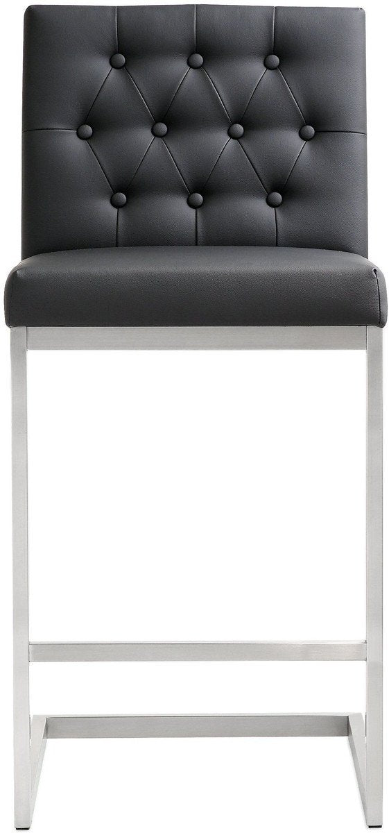 Helsinki Stainless Steel Counter Stool (Set of 2)