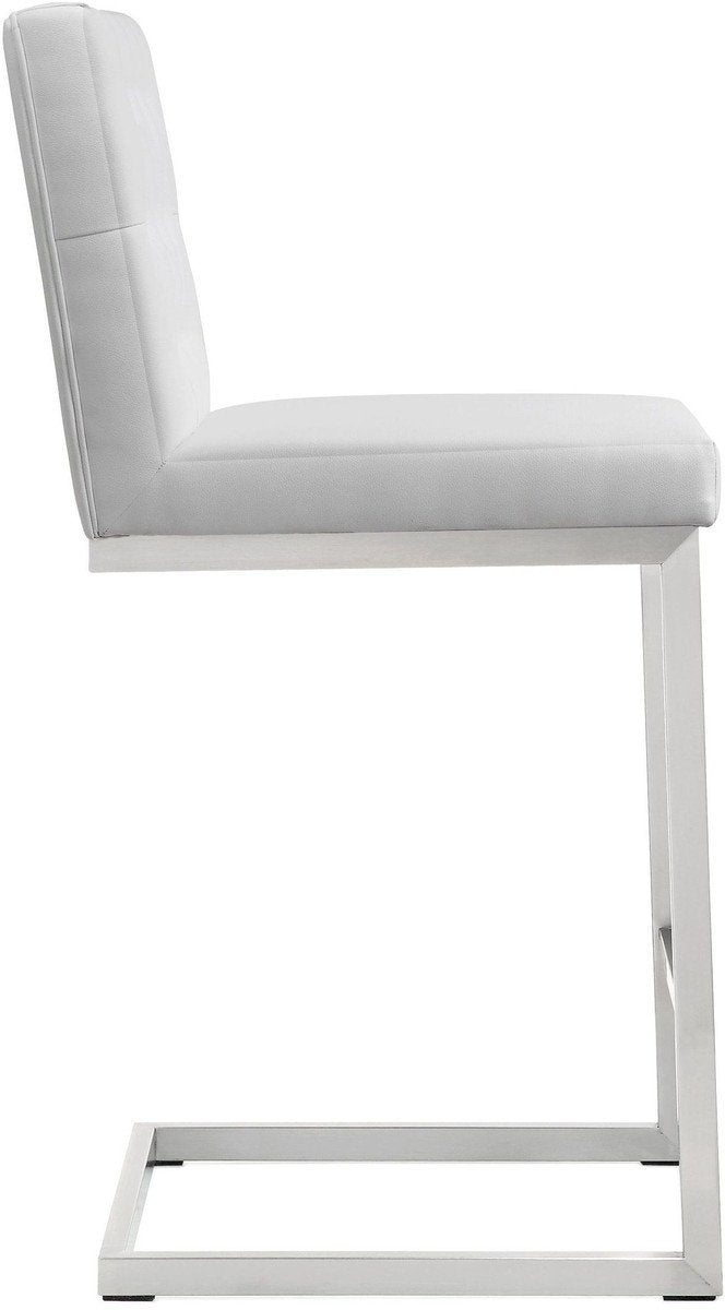 Helsinki Stainless Steel Counter Stool (Set of 2)