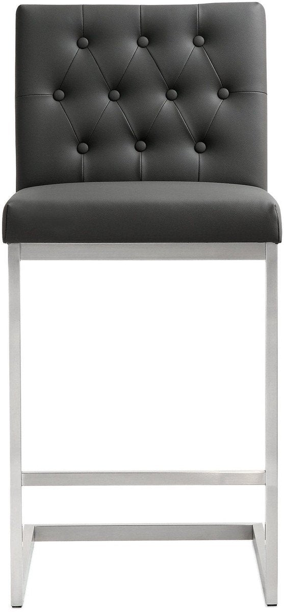 Helsinki Stainless Steel Counter Stool (Set of 2)