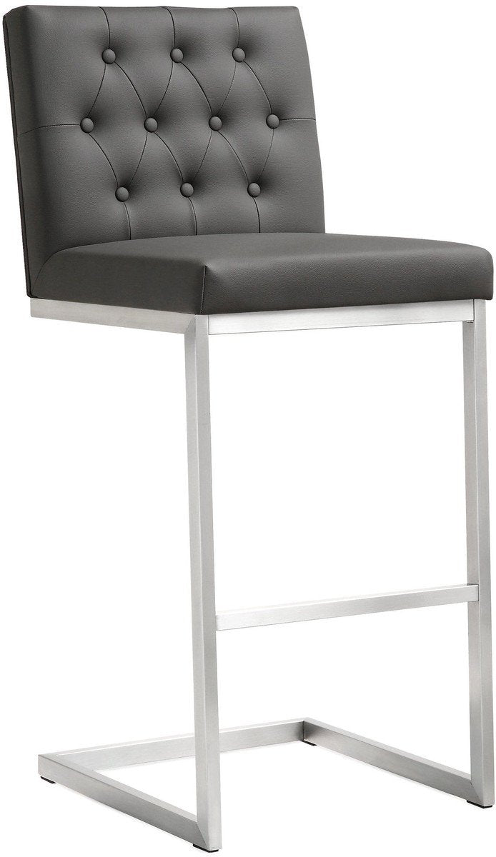 Helsinki Stainless Steel Barstool (Set of 2)