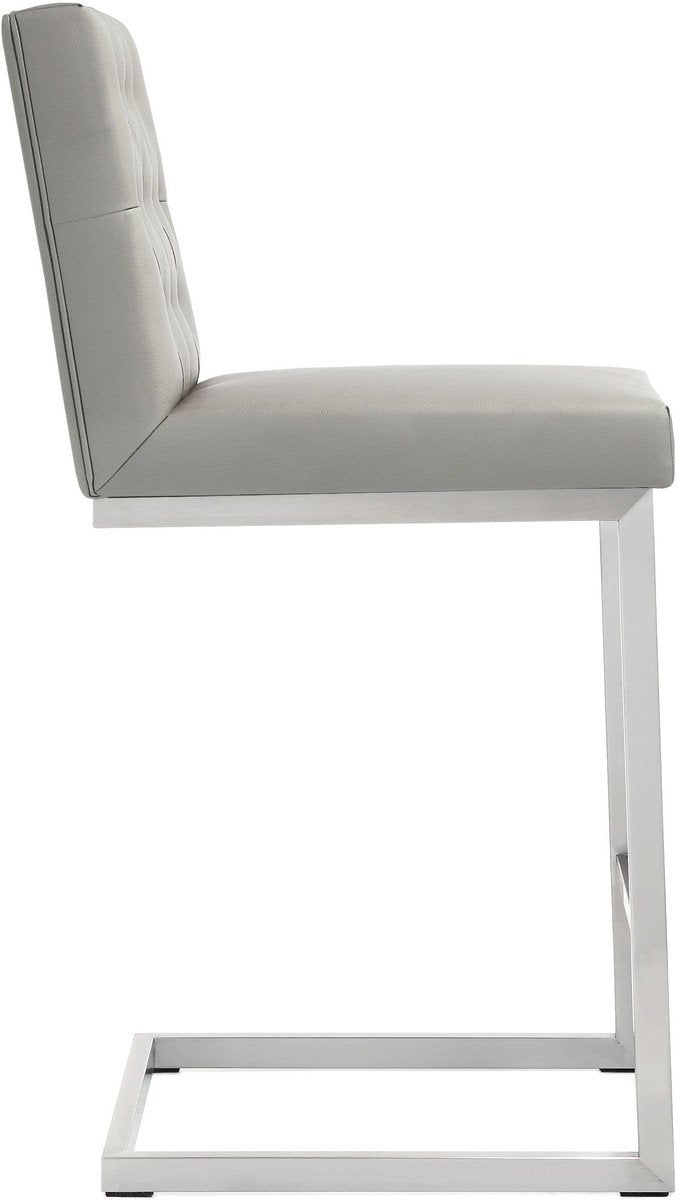 Helsinki Stainless Steel Counter Stool (Set of 2)
