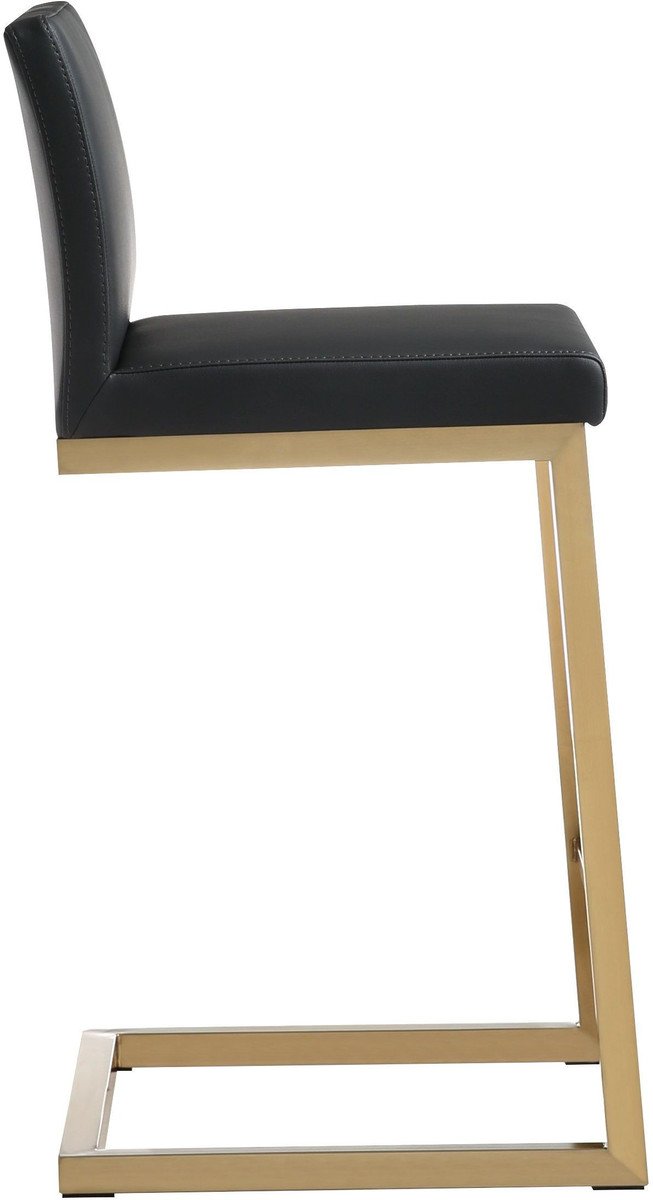 Parma Stainless Steel Counter Stool (Set of 2)
