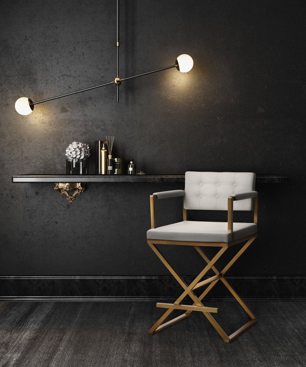 Director Steel Counter Stool