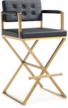 Load image into Gallery viewer, Director Steel Barstool