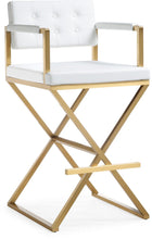 Load image into Gallery viewer, Director Steel Barstool