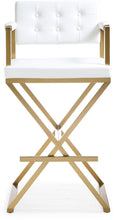 Load image into Gallery viewer, Director Steel Barstool