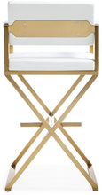 Load image into Gallery viewer, Director Steel Barstool