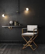 Load image into Gallery viewer, Director Steel Barstool