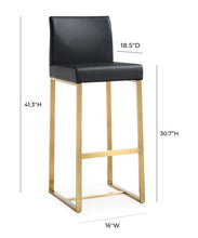 Load image into Gallery viewer, Denmark Steel Barstool (Set of 2)